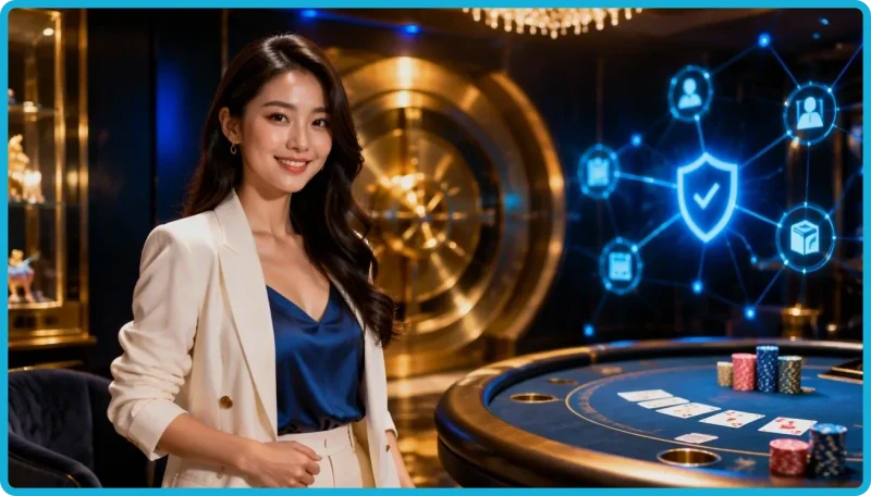 Minh họa quy trình bầu cua truyền thống chuyển sang phiên bản trực tuyến qua hiệu ứng phân giải hạt